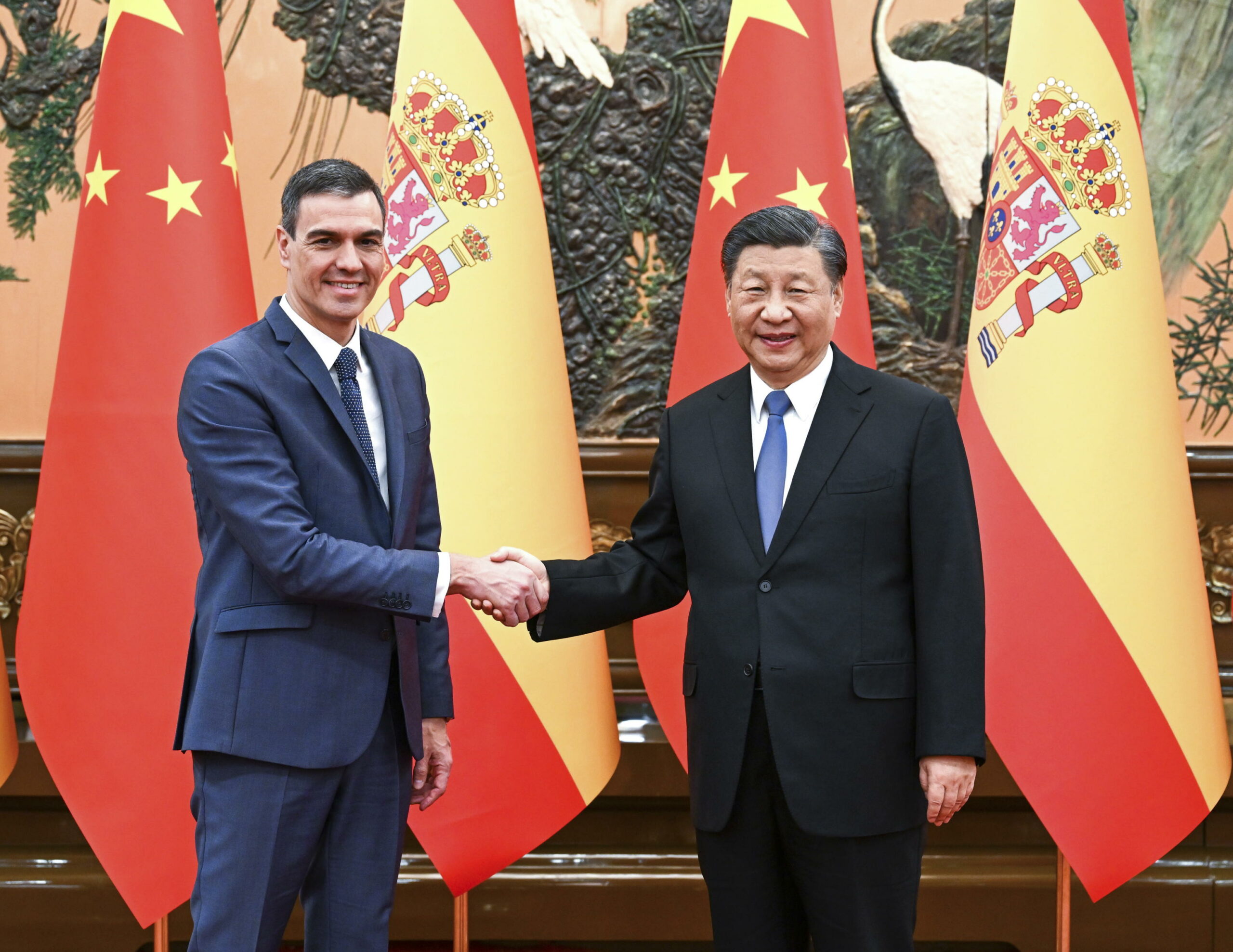 Cina-Spagna: Xi Jinping incontra premier Sanchez￼