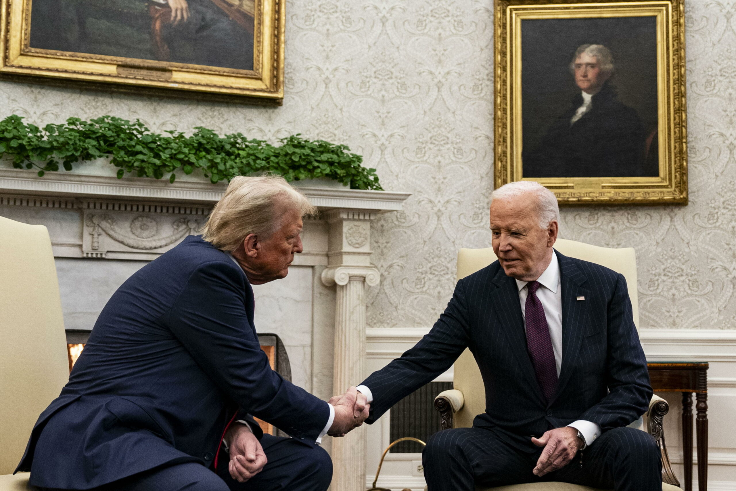 Biden e Trump discutono di Ucraina e Medio Oriente alla Casa Bianca