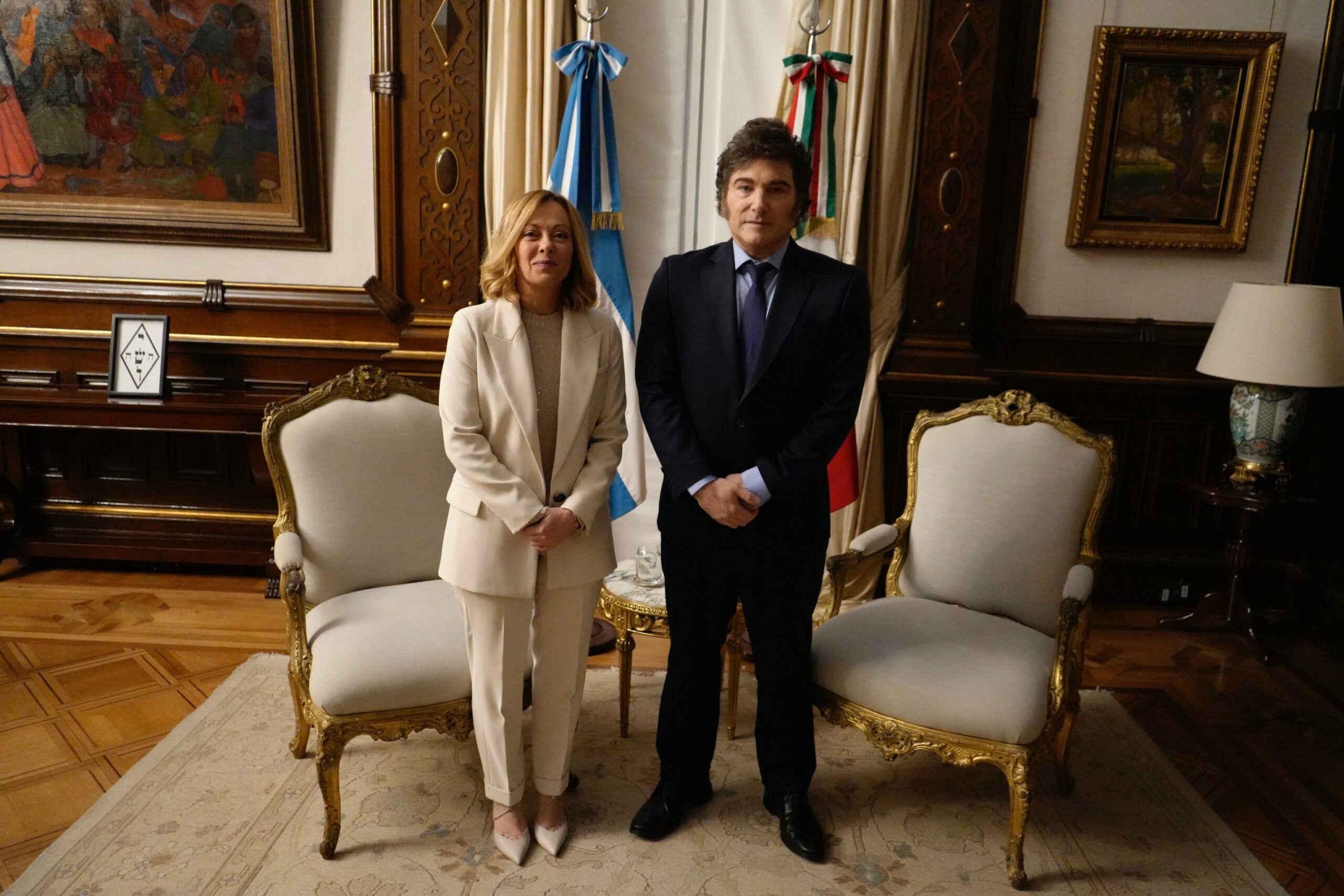 Argentina-Italia: incontro tra leader, Milei propone creazione alleanza globale di estrema destra